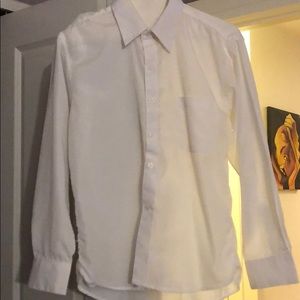 White boy dress shirt